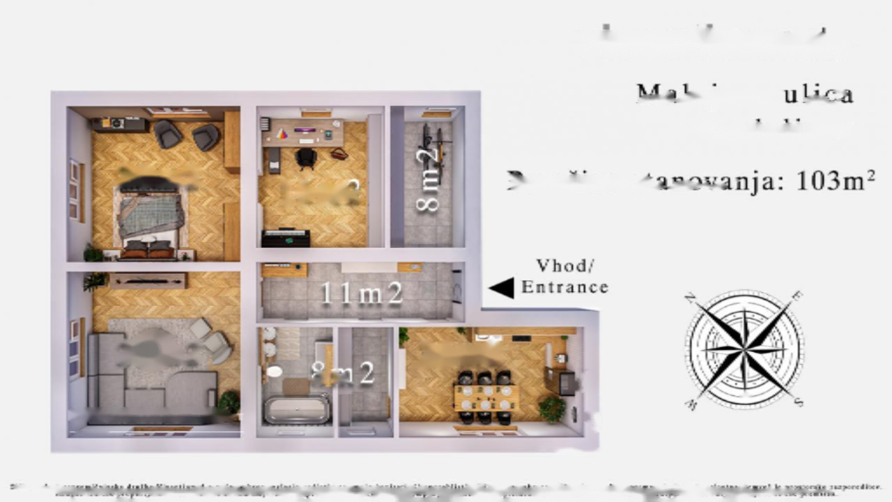 Appartamento a Lubiana, Slovenia, 145 m² - foto 2