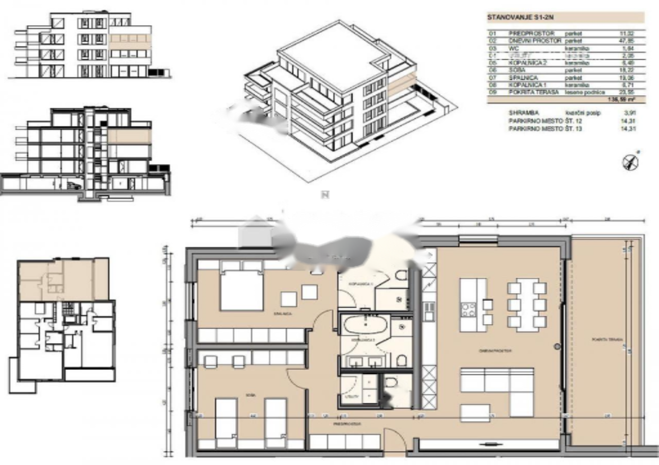 Appartement à Ljubljana, Slovénie, 137 m² - image 5