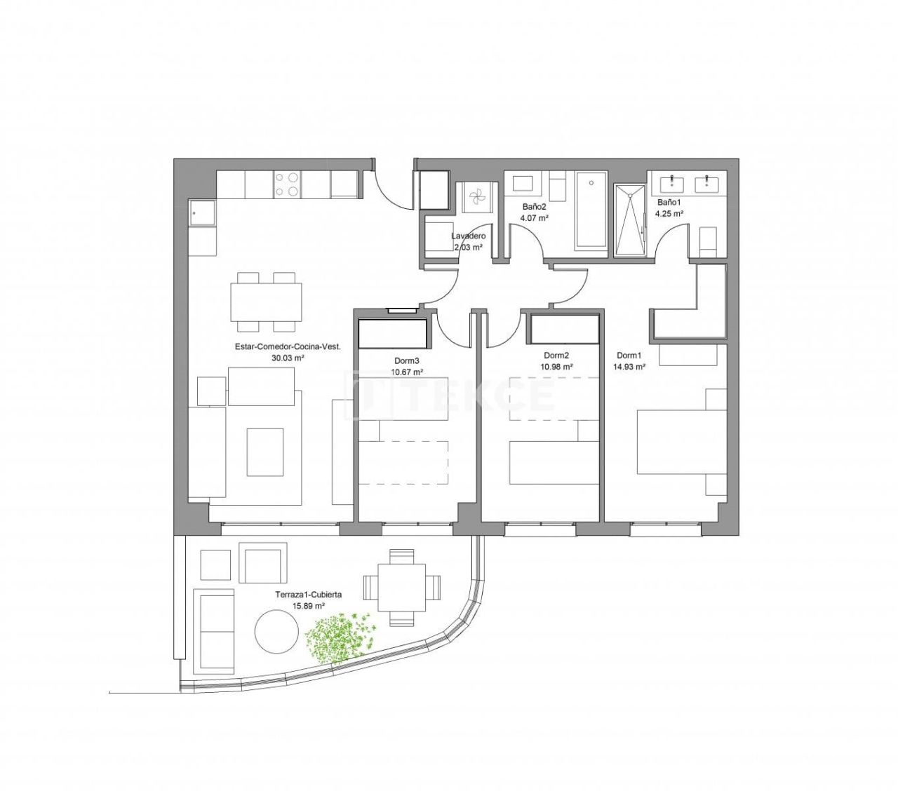 Appartamenti a Torremolinos, Spagna, 133 m² - foto 12