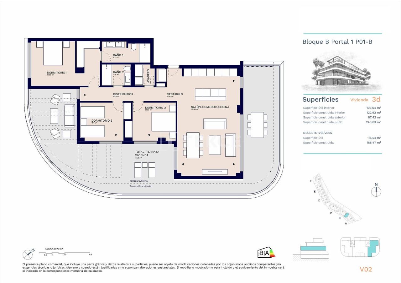 Apartment in Estepona, Spanien, 99 m² - Foto 15