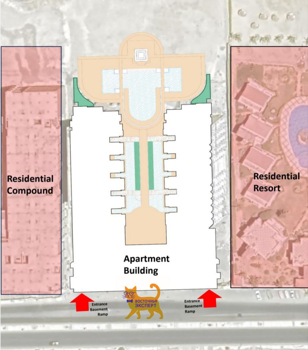 Wohnung in Hurghada, Ägypten, 41 m² - Foto 15