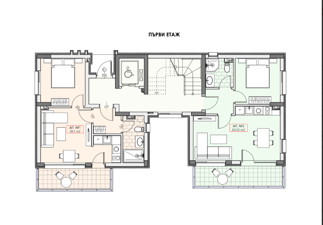 Flat in Sveti Vlas, Bulgaria, 58.5 m² - picture 8
