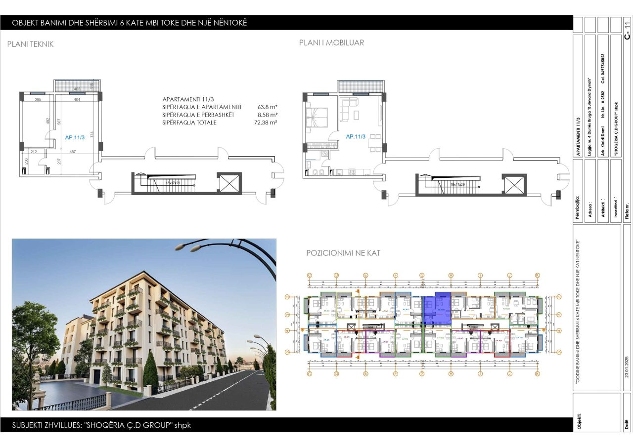 Appartamento a Durazzo, Albania, 60 m² - foto 13