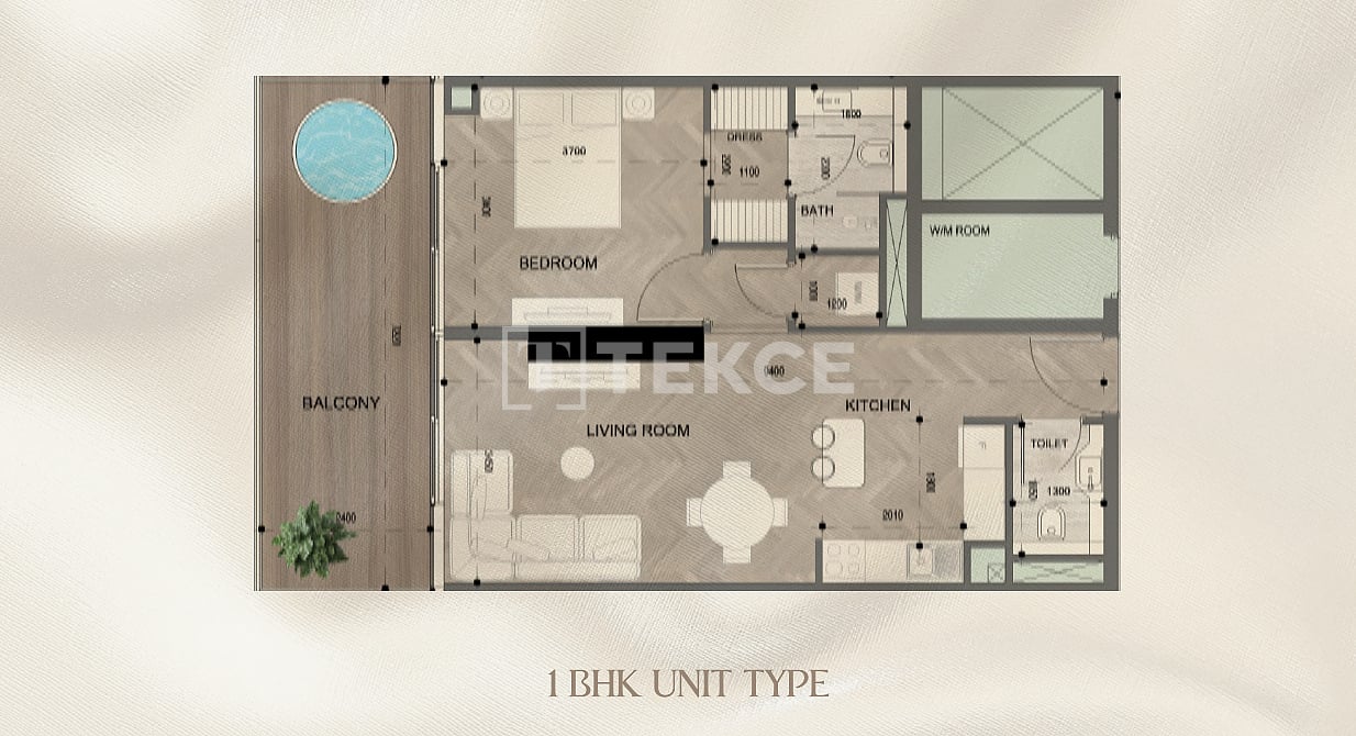 Appartamenti Dubailand, EAU, 45 m² - foto 14