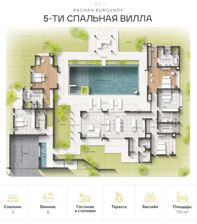 Villa sull'isola di Phuket, Thailandia, 548 m² - foto 12