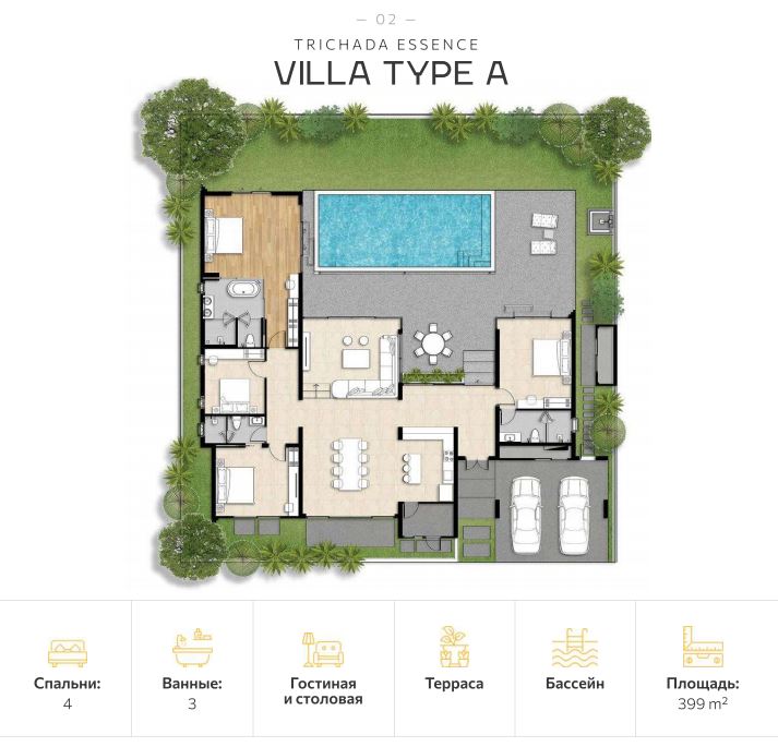 Villa sull'isola di Phuket, Thailandia, 221 m² - foto 2