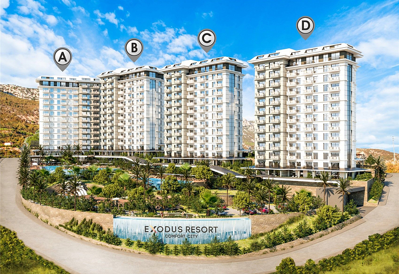 Apartamento en Alanya, Turquia, 45 m² - imagen 1