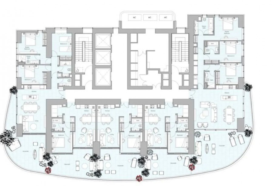 Appartamenti a Limassol, Cipro, 865 m² - foto 11