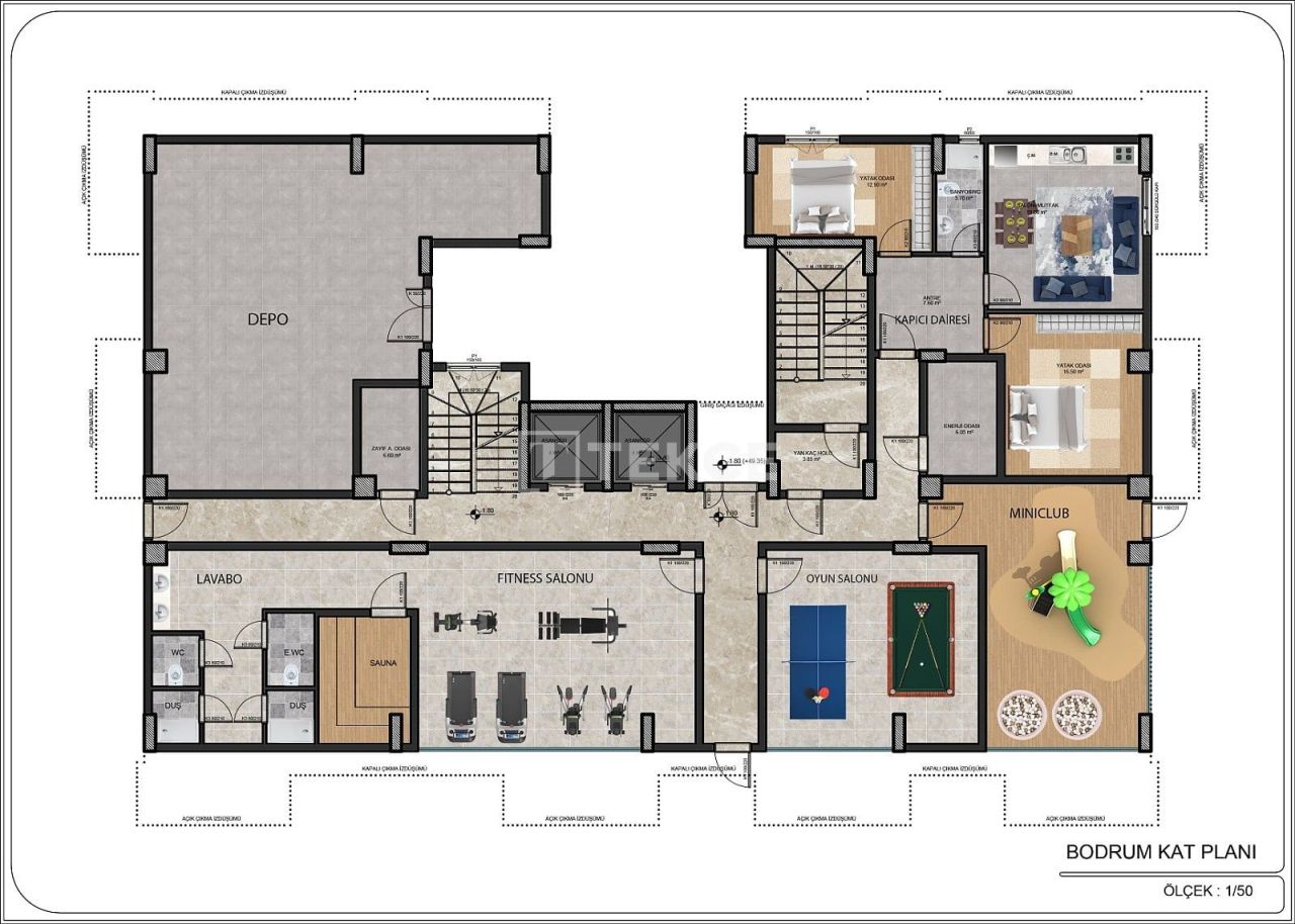 Apartment in Alanya, Turkey, 54 m² - picture 13