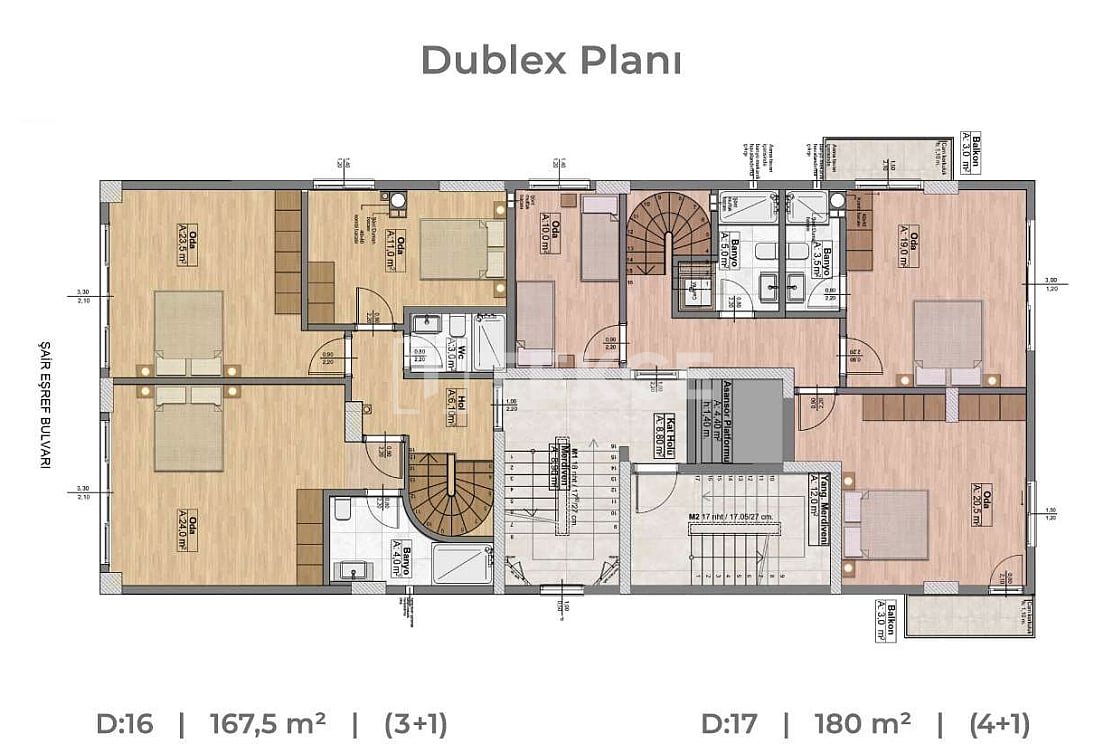 Appartamenti Konak, Turchia, 167 m² - foto 15