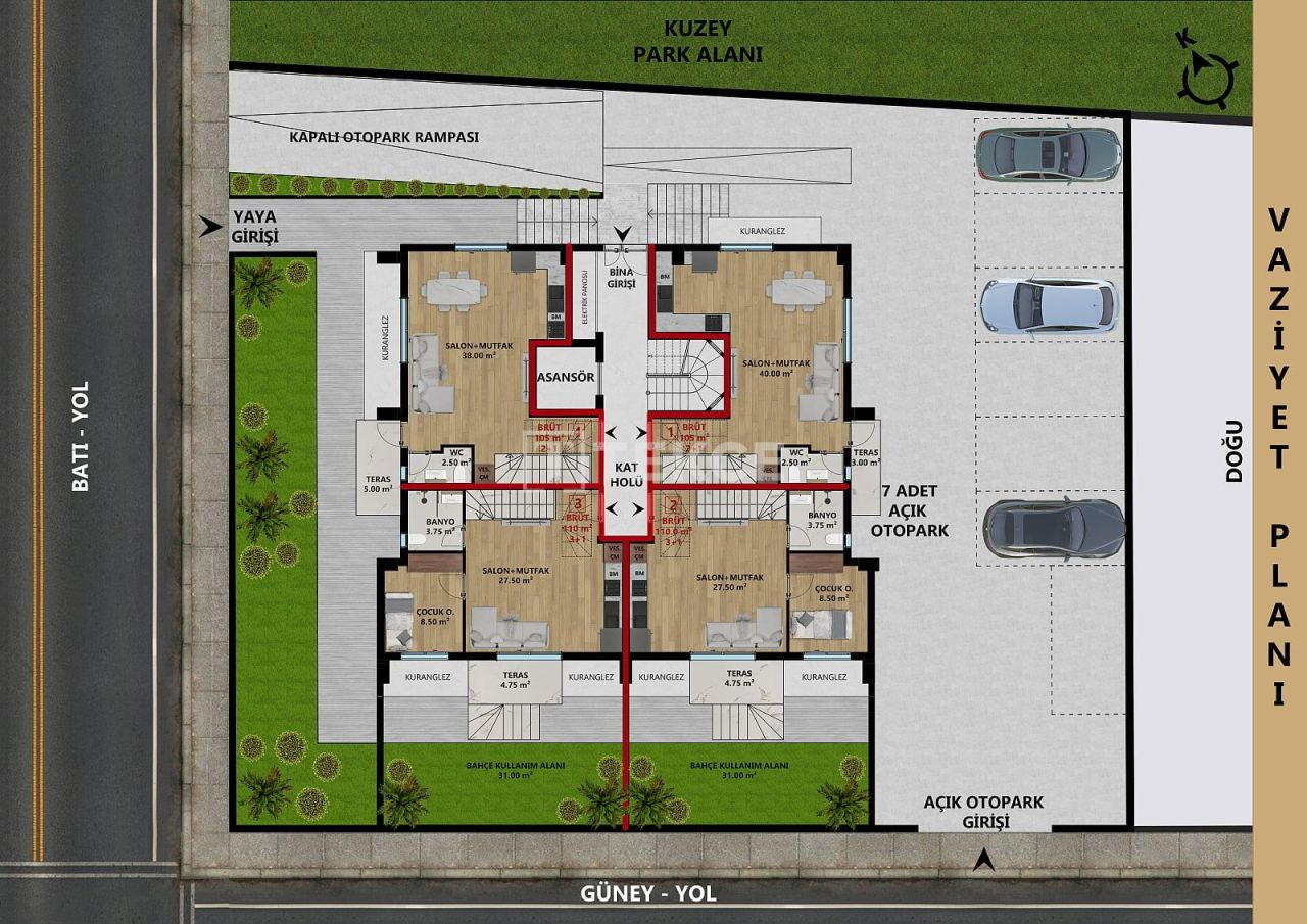 Apartment in Antalya, Turkey, 70 m² - picture 16