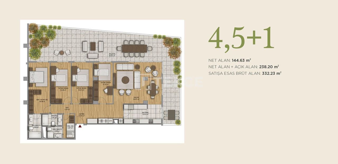 Apartment in Ankara, Türkei, 67 m² - Foto 18