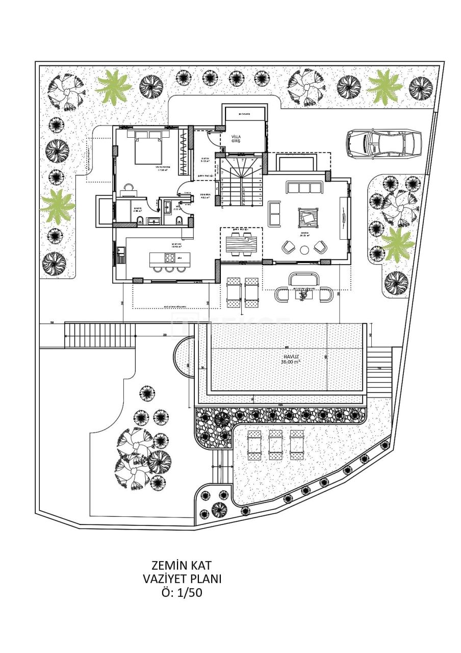 Villa en Fethiye, Turquia, 420 m² - imagen 18