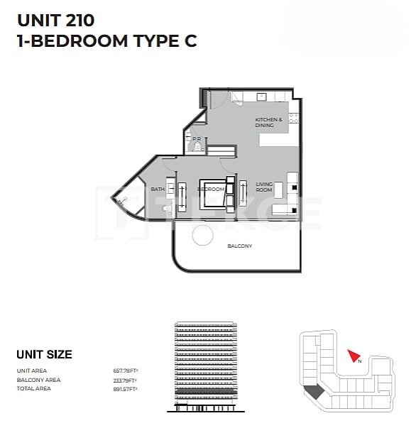 Apartment Dubailand, UAE, 137 m² - picture 19