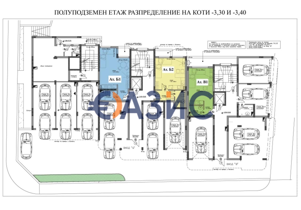 Apartment in Tschernomorez, Bulgarien, 44.5 m² - Foto 14