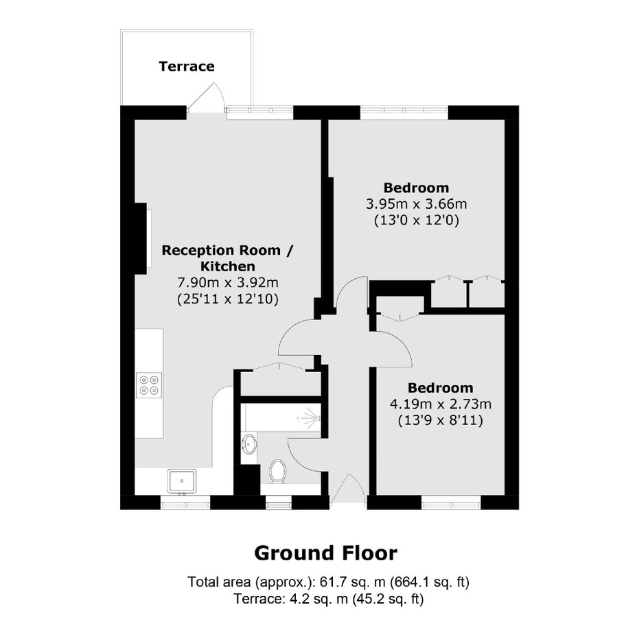 Flat in London, United Kingdom, 62 m² - picture 8