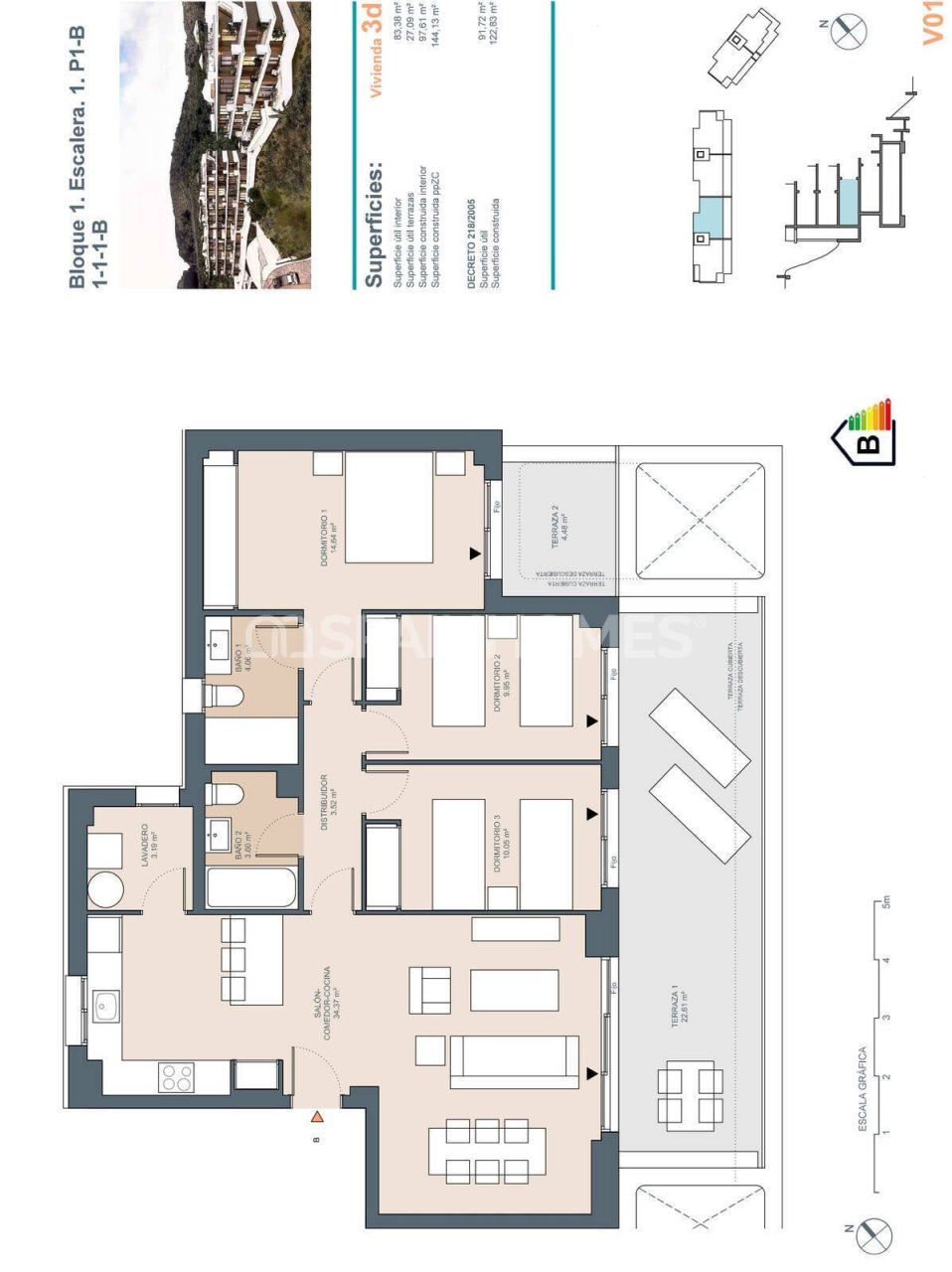 Attico Rincón de la Victoria, Spagna, 80 m² - foto 13