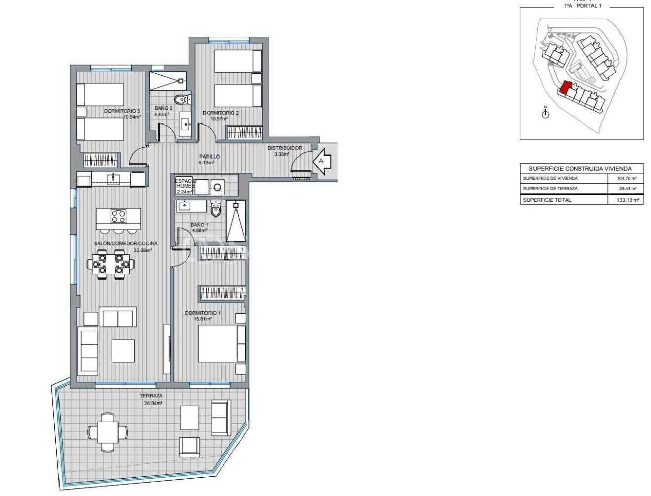 Penthouse in Mijas, Spain, 110 m² - picture 17