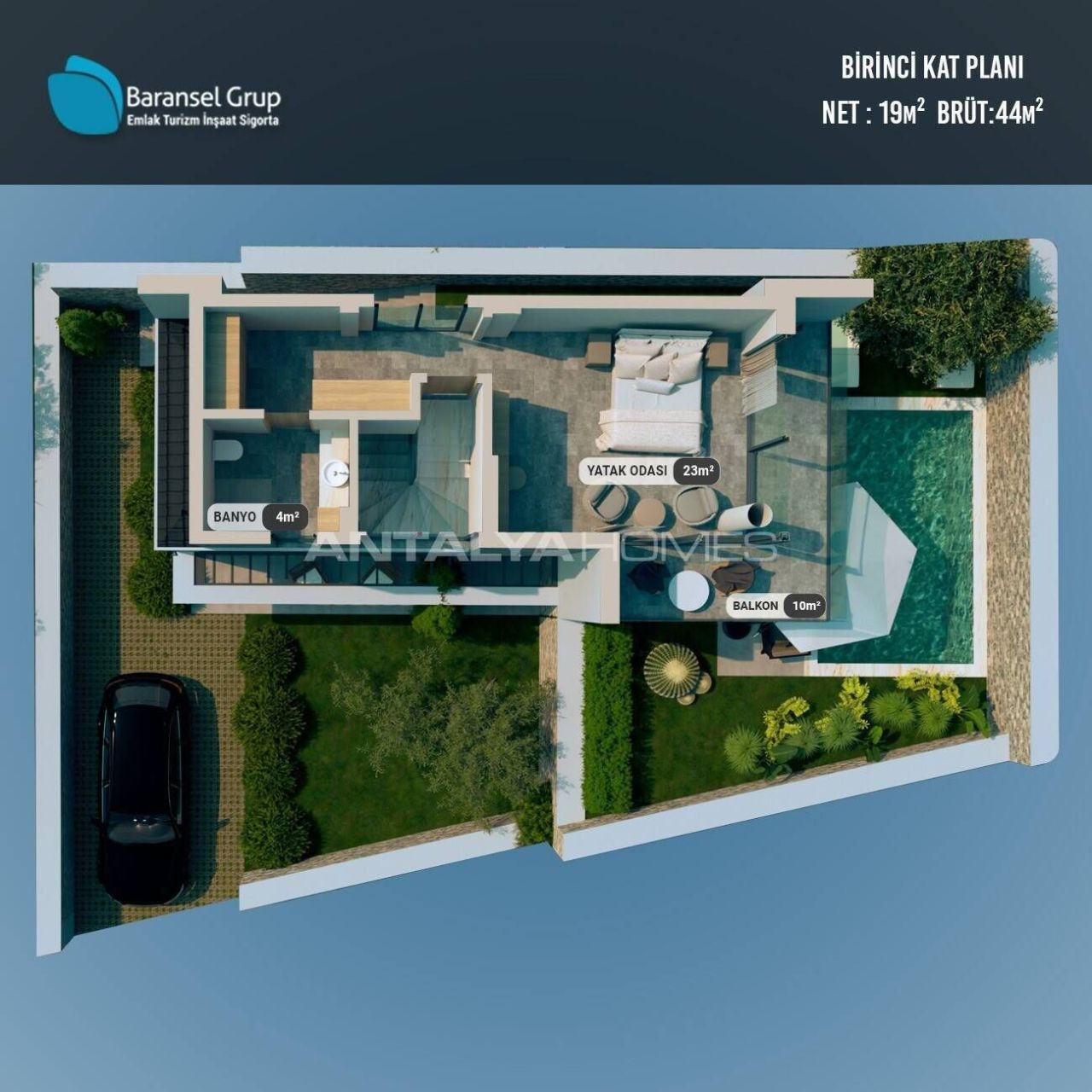 Villa in Kalkan, Türkei, 136 m² - Foto 17