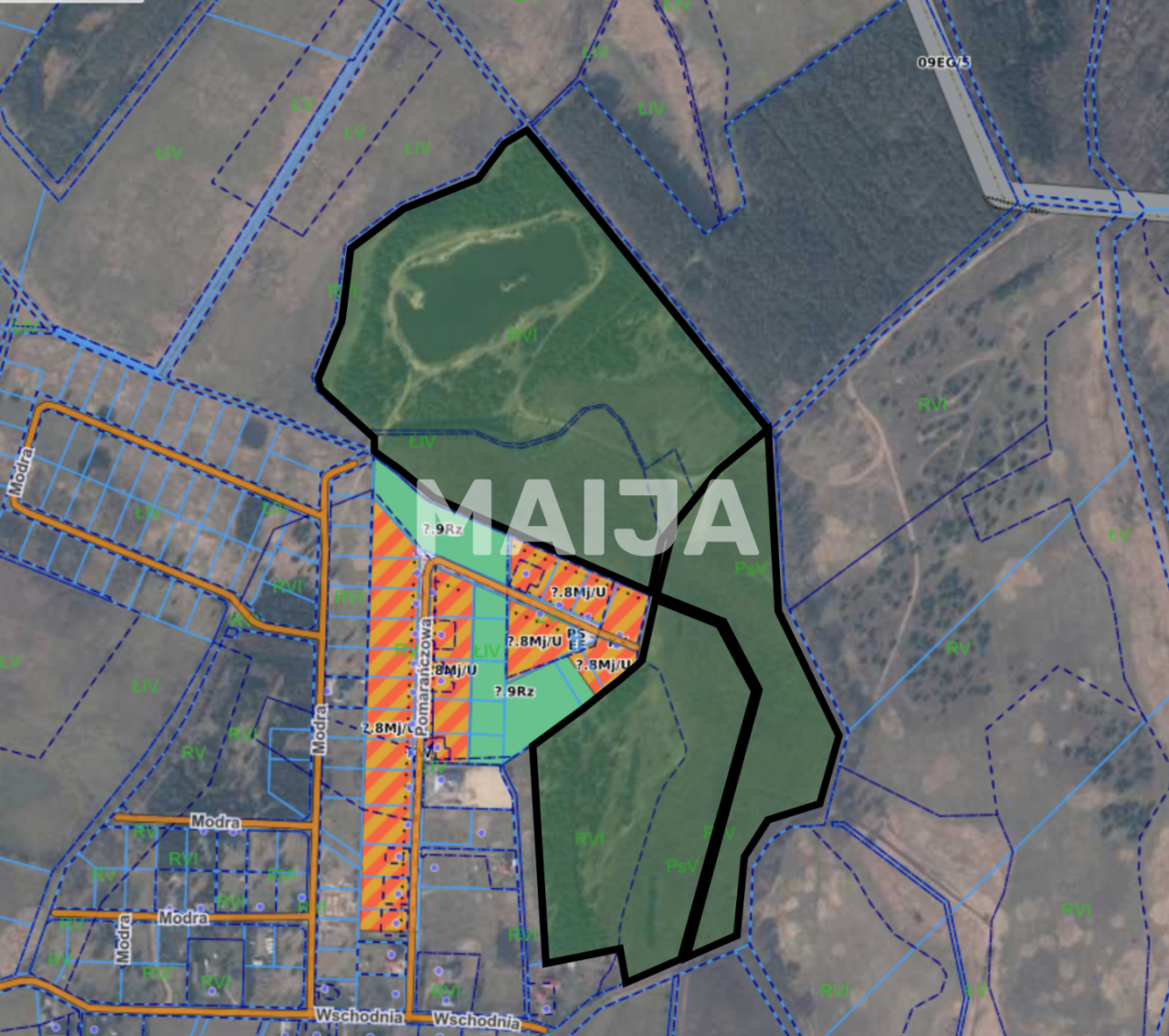 Terreno Dobra (Szczecińska), Polonia, 162 888 m2 - foto 4