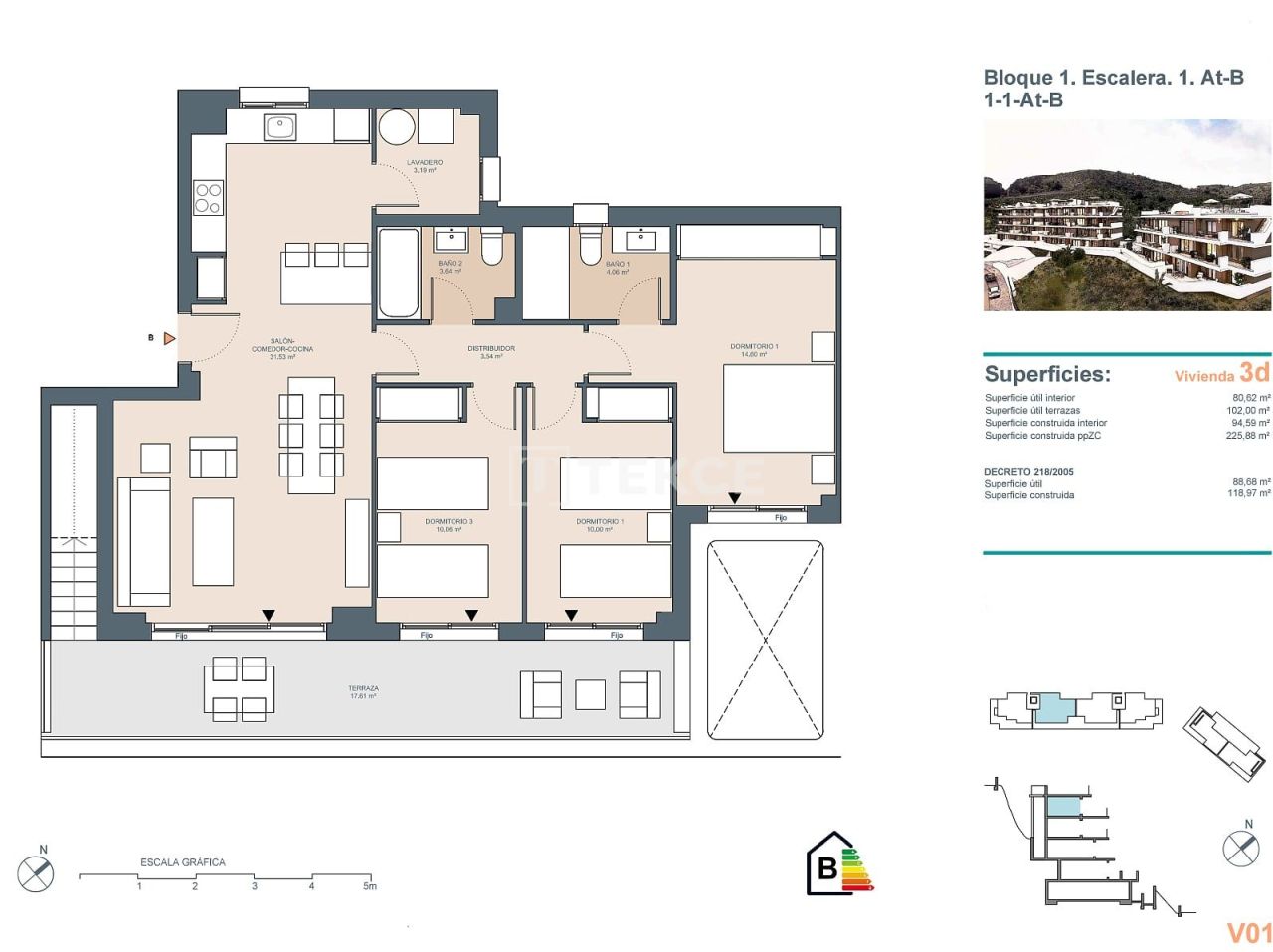 Apartment Rincón de la Victoria, Spain, 91 m² - picture 15