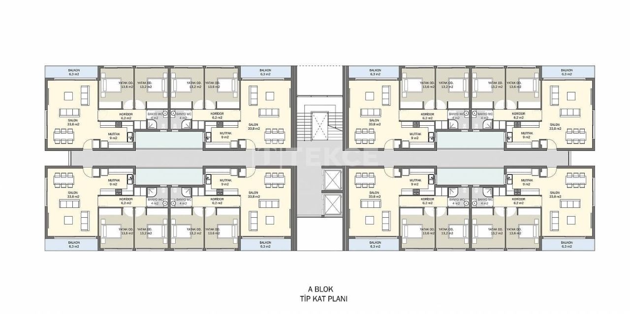 Appartamenti a Güzelyurt, Cipro, 114 m² - foto 19