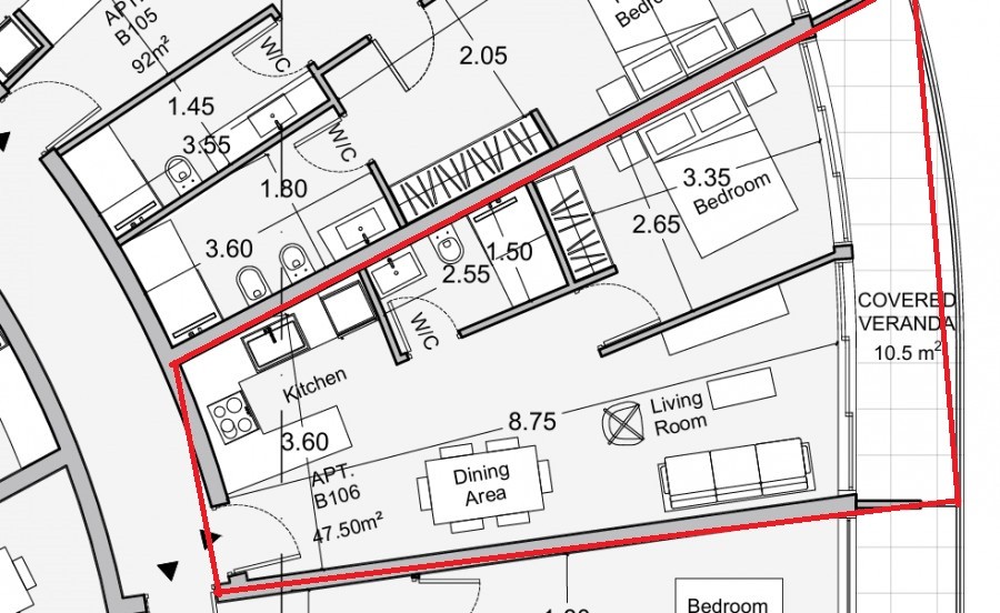 Apartment in Paphos, Zypern, 57 m² - Foto 15