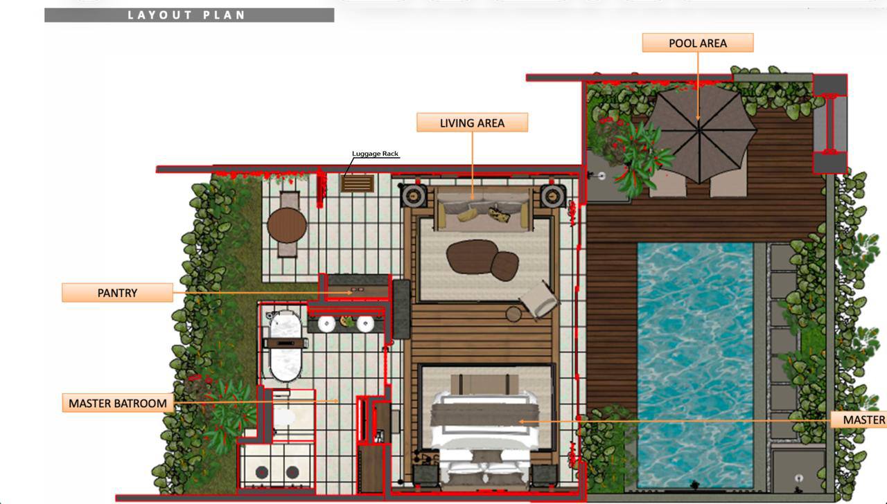 Villa in Seminyak, Indonesien, 79 m² - Foto 10