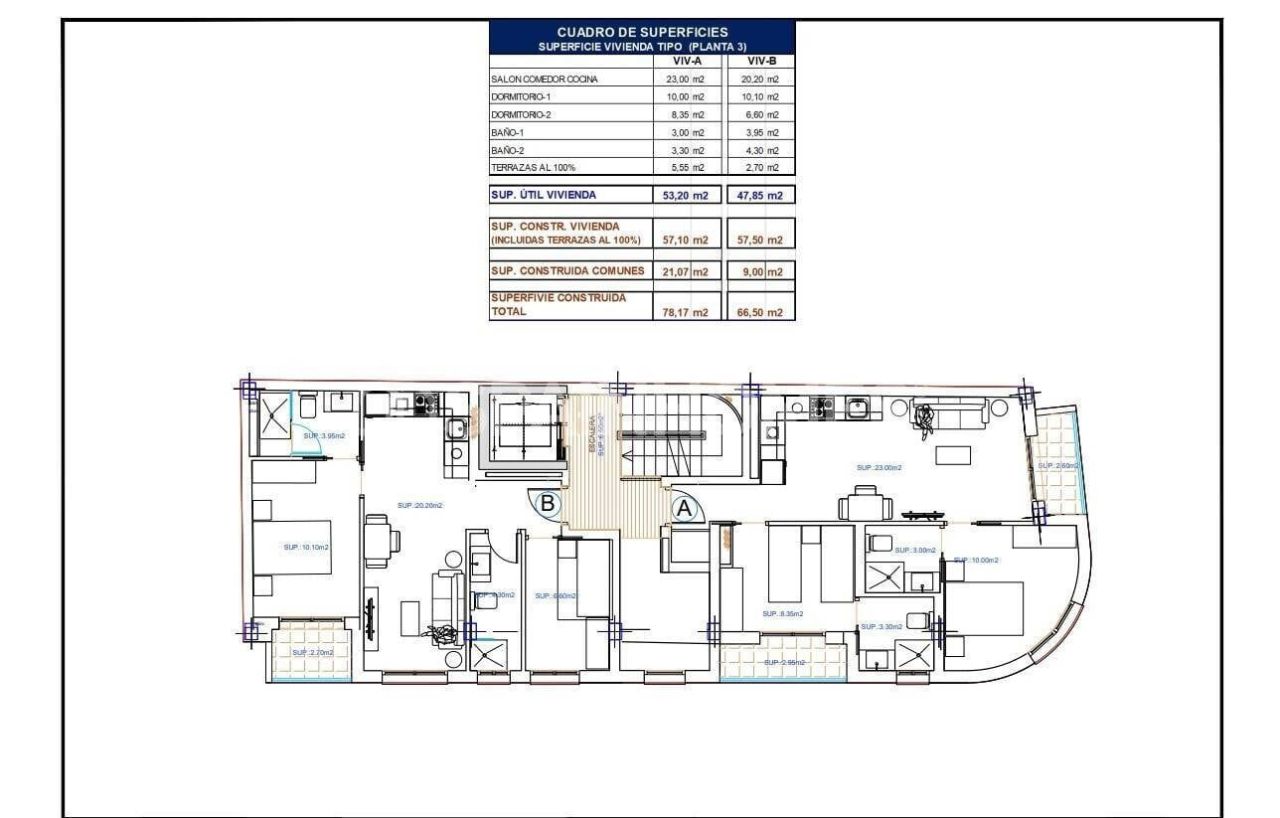 Apartment in Torrevieja, Spanien, 52 m² - Foto 15