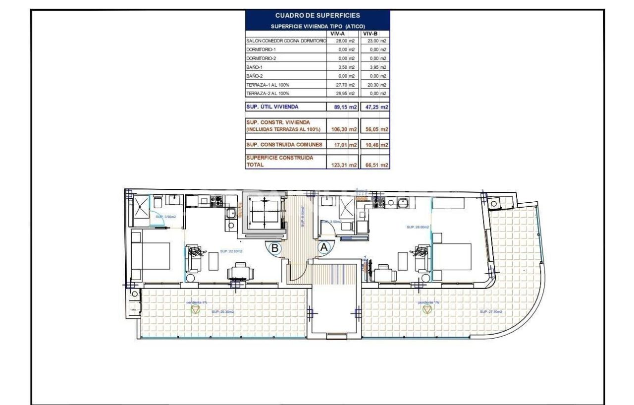 Apartment in Torrevieja, Spanien, 52 m² - Foto 16