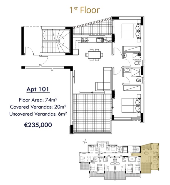 Appartamenti a Limassol, Cipro, 94 m² - foto 10