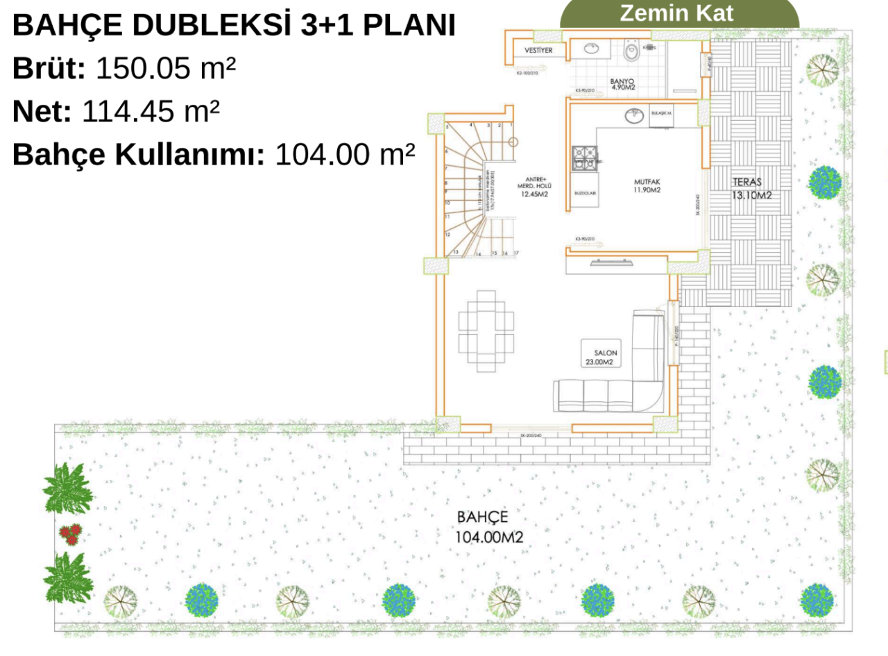 Appartamento a Antalya, Turchia, 40 m² - foto 13