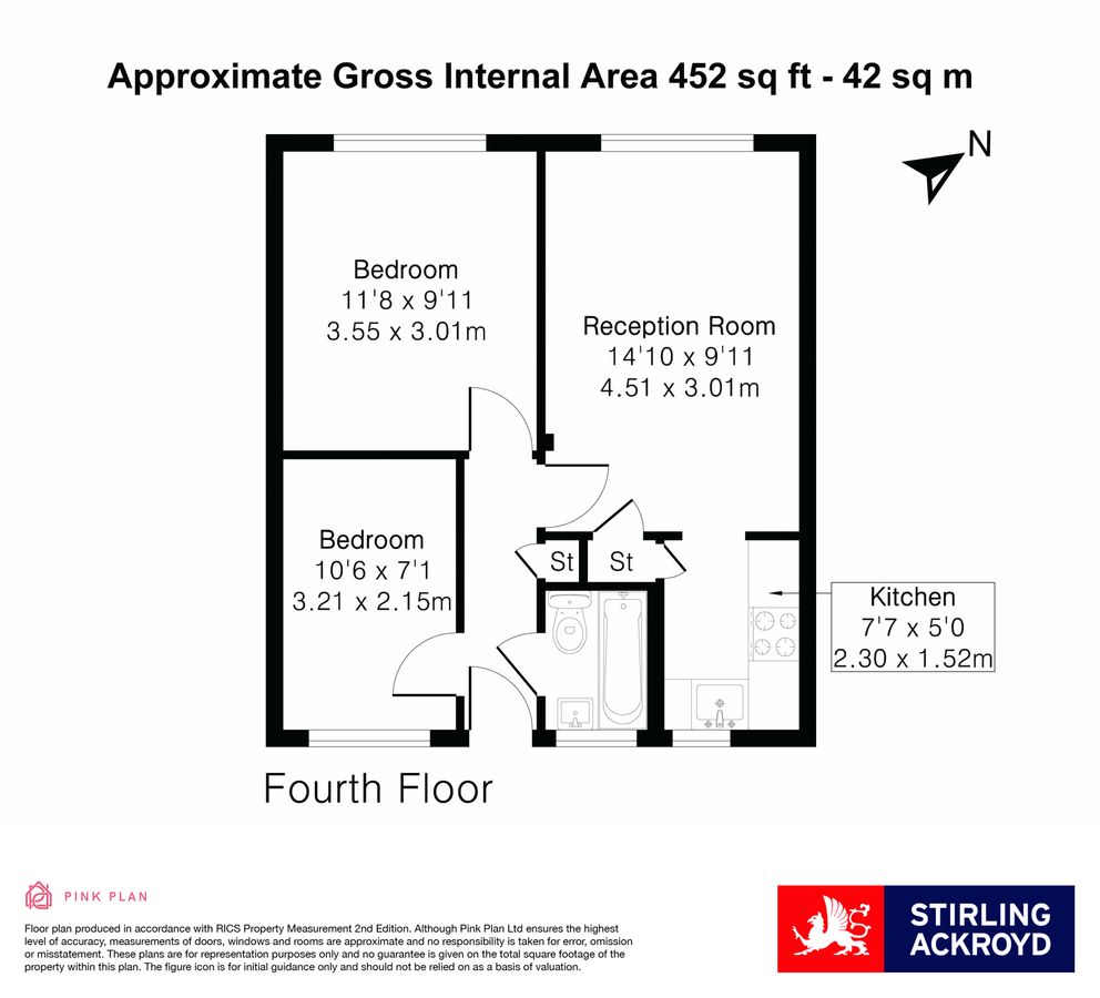 Flat in London, United Kingdom, 42 m² - picture 15