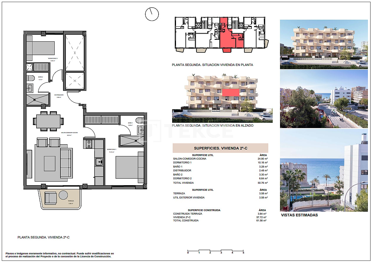 Penthouse à El Campello, Espagne, 146 m² - image 19