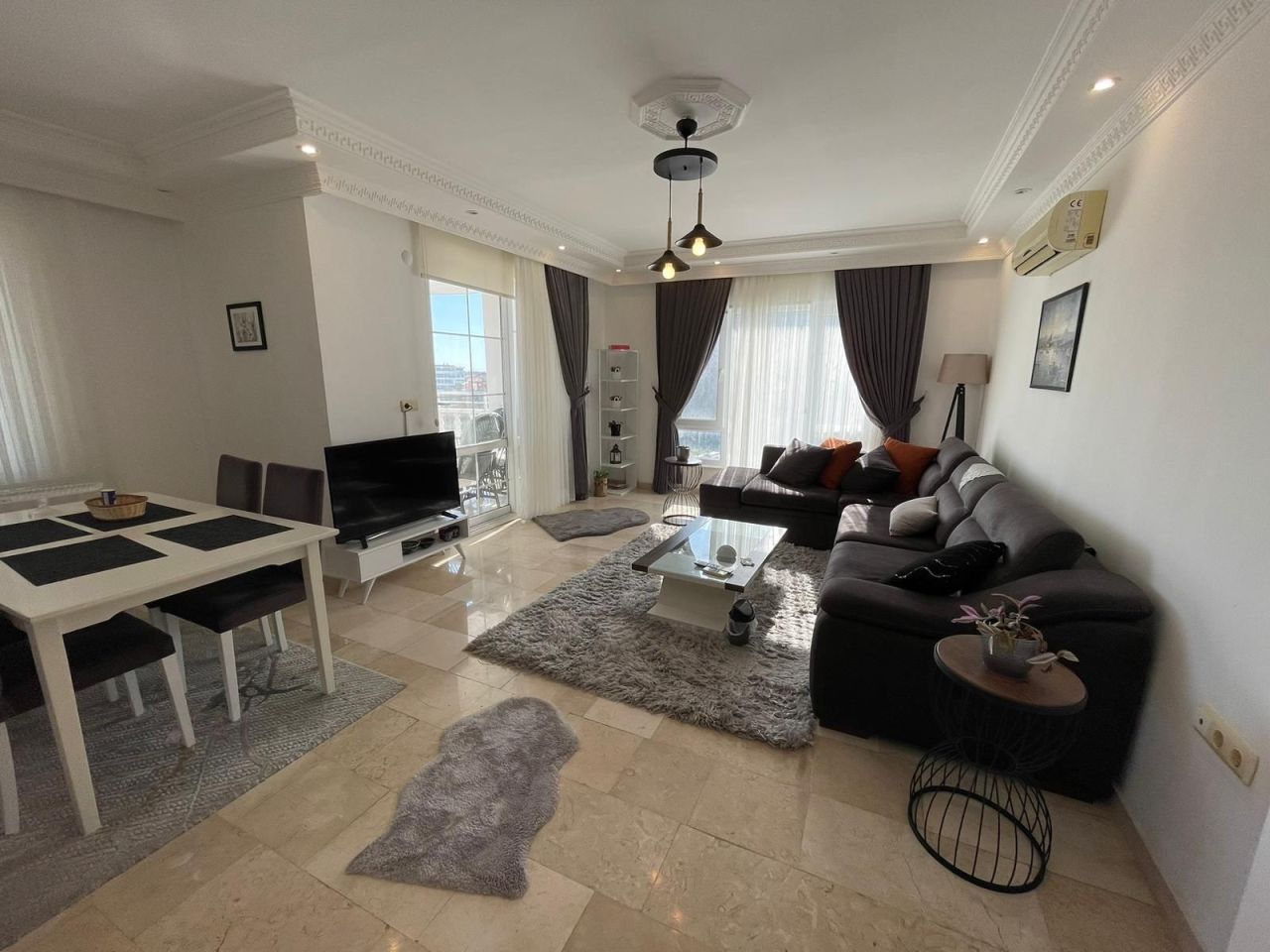 Wohnung in Alanya, Türkei, 130 m² - Foto 1
