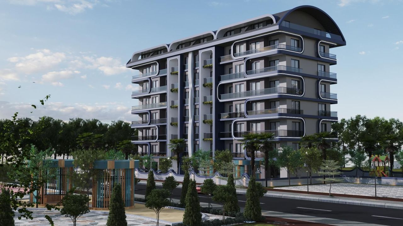 Appartamento a Alanya, Turchia, 59 m² - foto 1