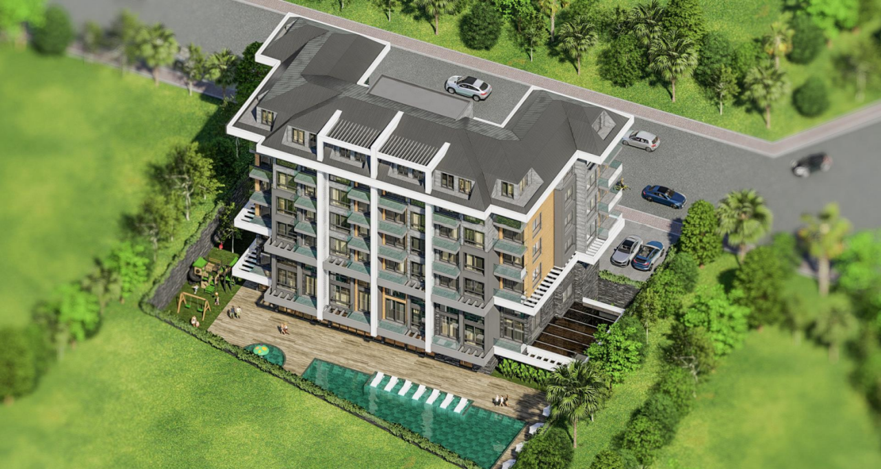 Flat in Alanya, Turkey, 50 m² - picture 1