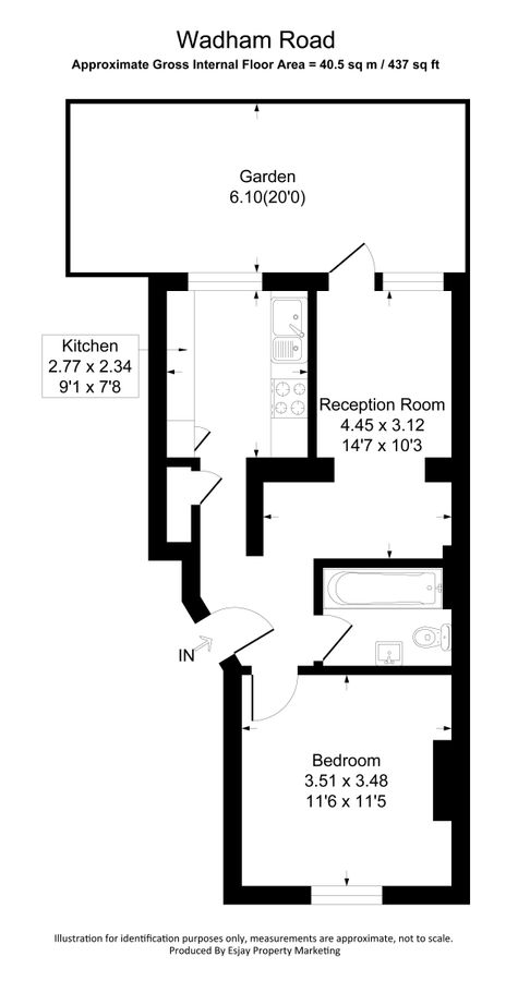 Flat in London, United Kingdom, 41 m² - picture 11