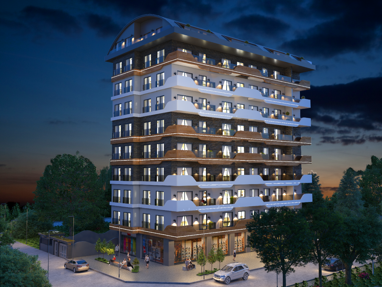 Piso en Alanya, Turquia, 67 m² - imagen 3