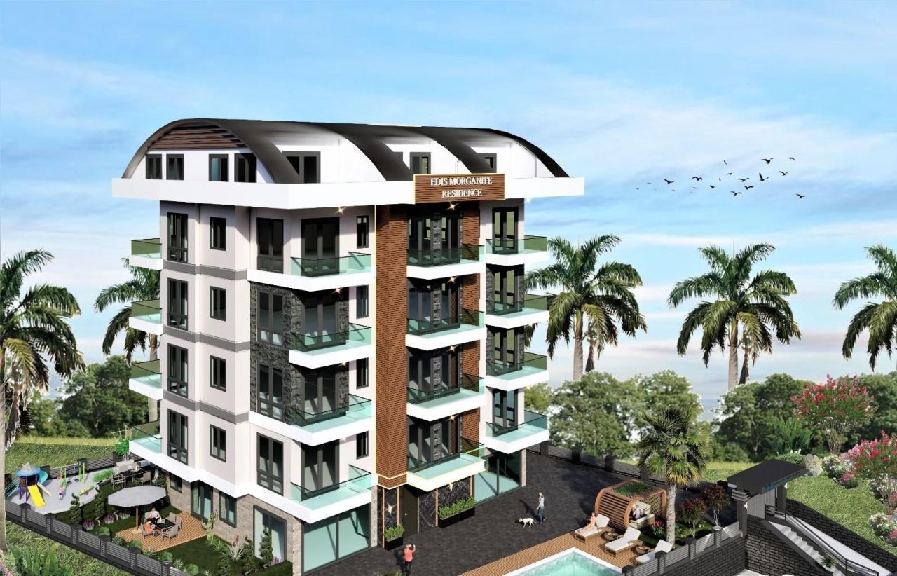 Wohnung in Alanya, Türkei, 50 m² - Foto 4