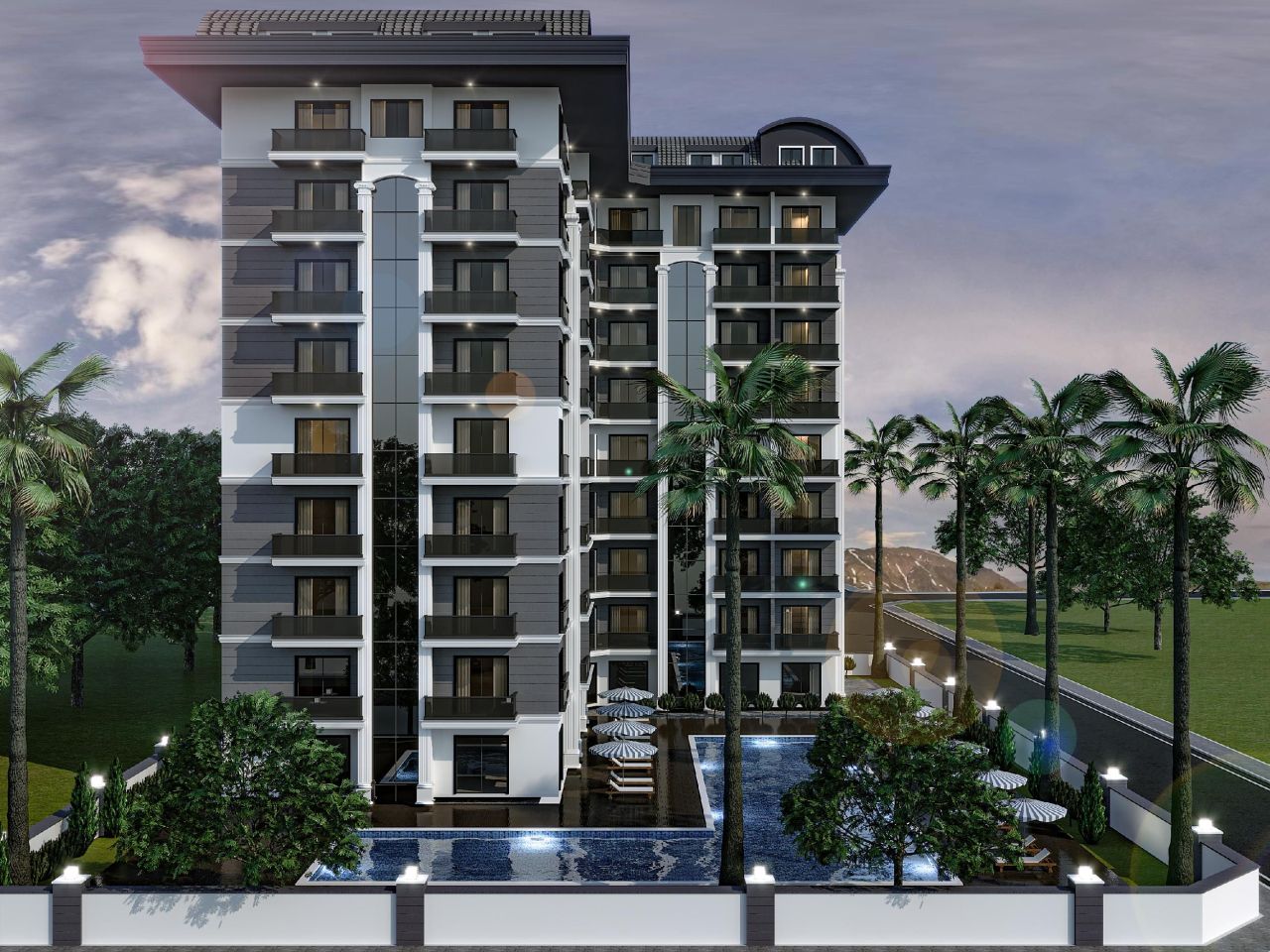 Piso en Avsallar, Turquia, 55 m² - imagen 13