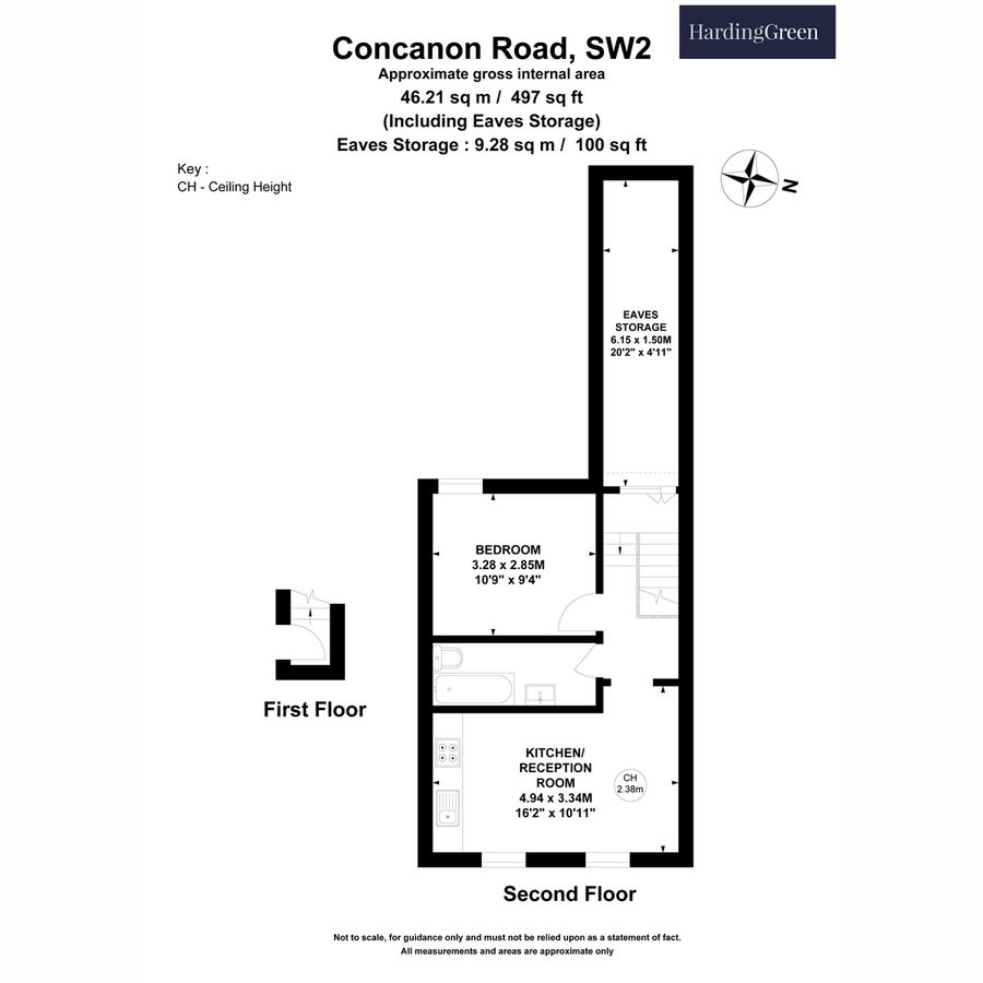 Flat in London, United Kingdom, 46 m² - picture 12