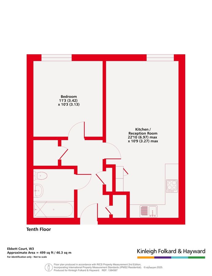 Piso en Londres, Reino Unido, 46 m² - imagen 13