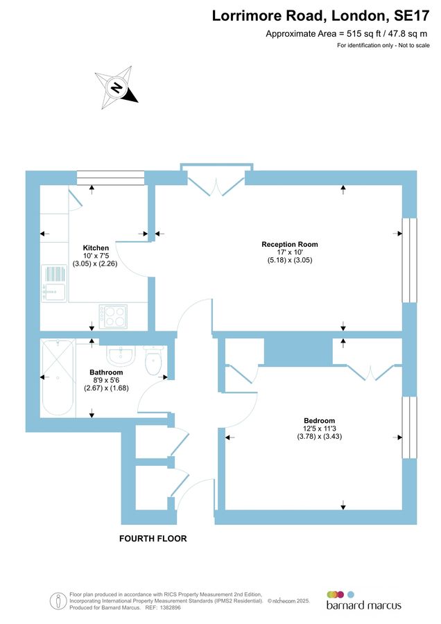 Wohnung in London, Großbritannien, 48 m² - Foto 13