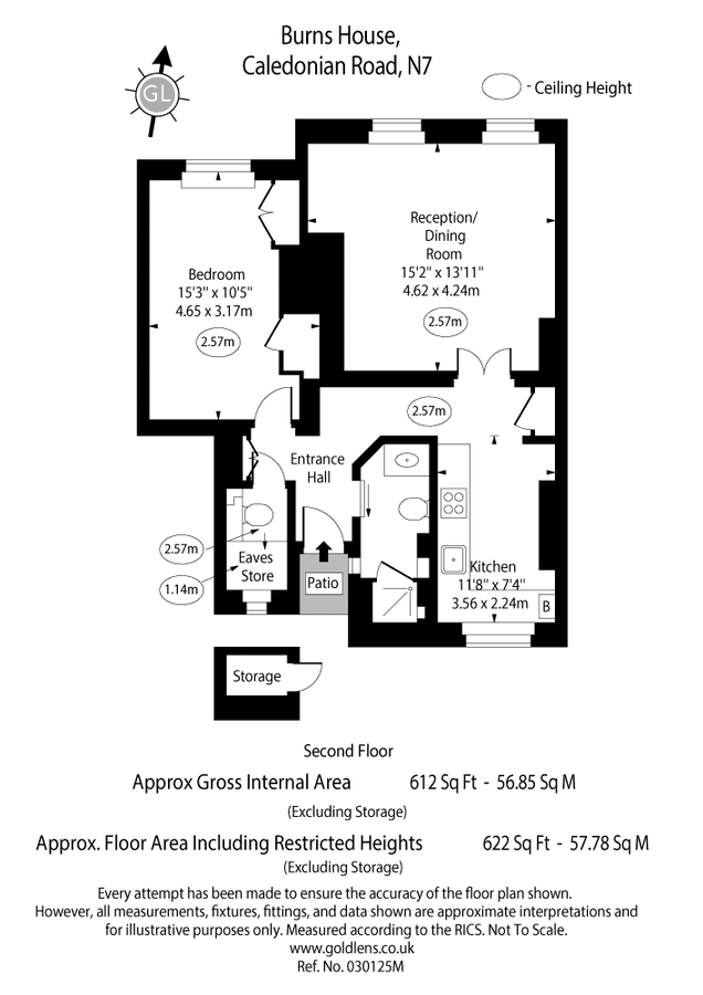 Appartement à Londres, Royaume-Uni, 58 m² - image 14