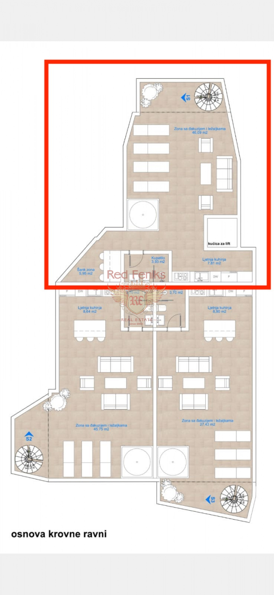Flat in Budva, Montenegro, 120 m² - picture 17