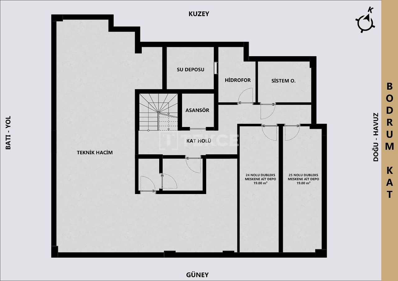 Apartamento en Antalya, Turquia, 45 m² - imagen 8