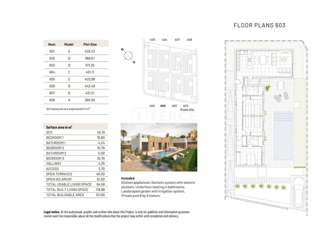 Villa ad Algorfa, Spagna, 121 m² - foto 11
