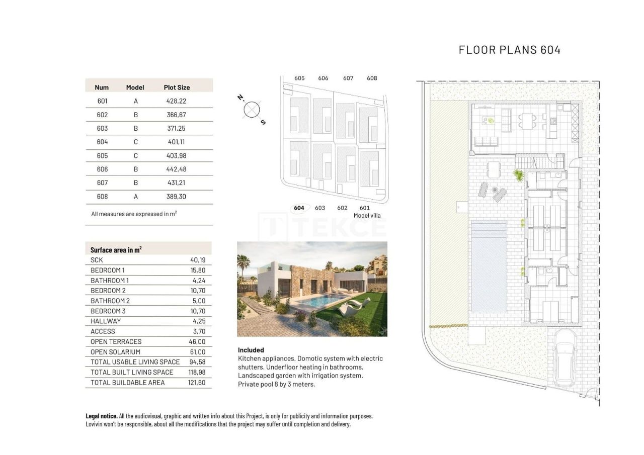 Villa ad Algorfa, Spagna, 121 m² - foto 12