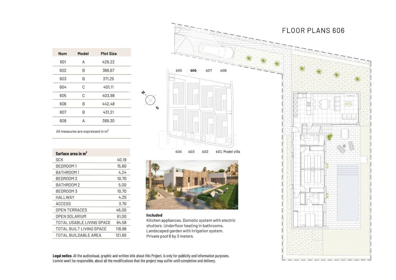 Villa ad Algorfa, Spagna, 121 m² - foto 14
